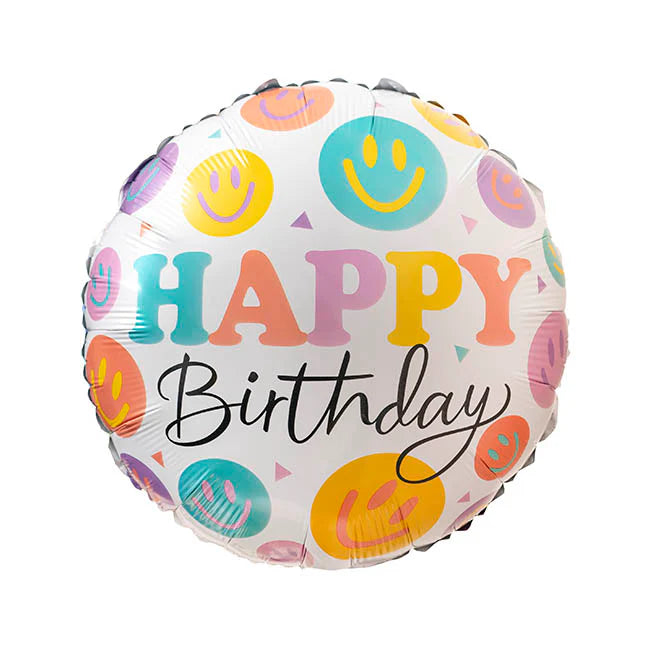 Foil Balloon 18" Happy Birthday